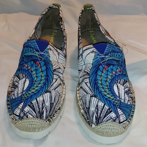 Abalone Platform Espadrille Flat4 - Picture 2 of 9